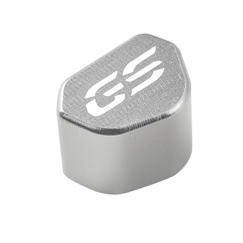 Motorrad-Blinkerschalterknopf Für R1200GS R1250GS R 1200GS R1250 GS 1250 LC ADVCNC Aluminium Motorrad-Blinkerschalterkappe(Titanium) von Voskooe