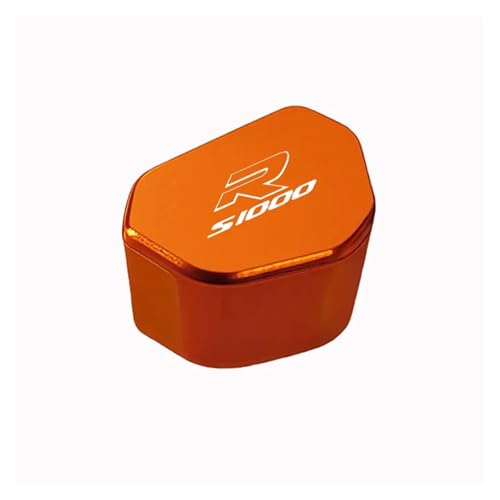 Motorrad-Blinkerschalterknopf Für S1000R S 1000 R Sport 2017–2025 Zubehör CNC Aluminium Motorrad-Blinkerschalterkappe(Orange) von Voskooe