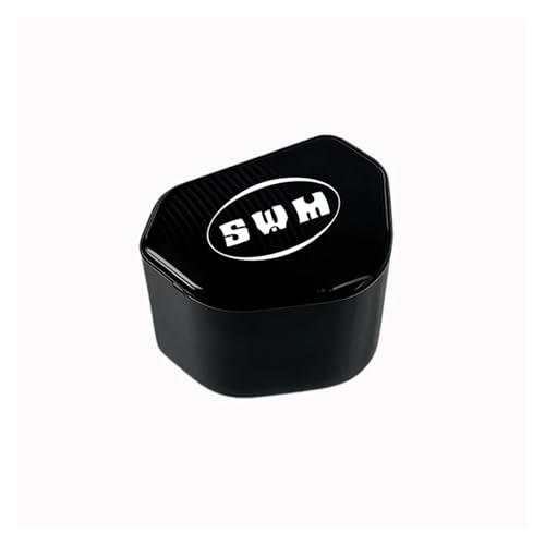 Motorrad-Blinkerschalterknopf Für SWM swm Hoku hoku125 400 Zubehör CNC-Aluminium-Motorrad-Blinkerschalterkappe(Balck) von Voskooe