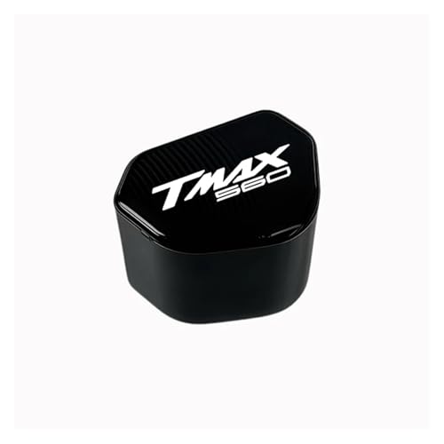 Motorrad-Blinkerschalterknopf Für TMAX 560 T-MAX560 Tech Max 2022 2023 2024 2025 Zubehör CNC-Aluminium-Motorrad-Blinkerschalter-Schlüsselkappe(Black) von Voskooe