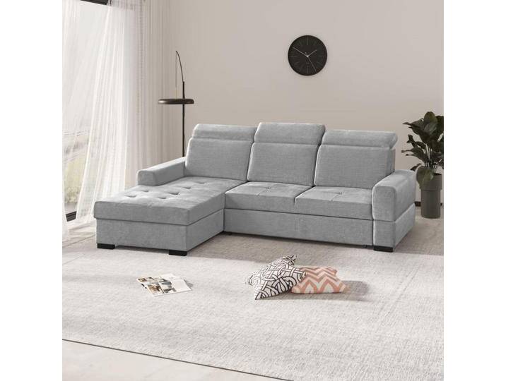 Ecksofa mit Schlaffunktion ALEX MINI Voss 07, Links L von Voss-Möbel