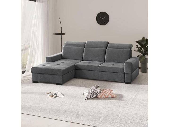 Ecksofa mit Schlaffunktion ALEX MINI Voss 15, Links L von Voss-Möbel