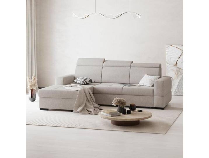 Ecksofa mit Schlaffunktion ALEX MINI Voss 28, Links L von Voss-Möbel