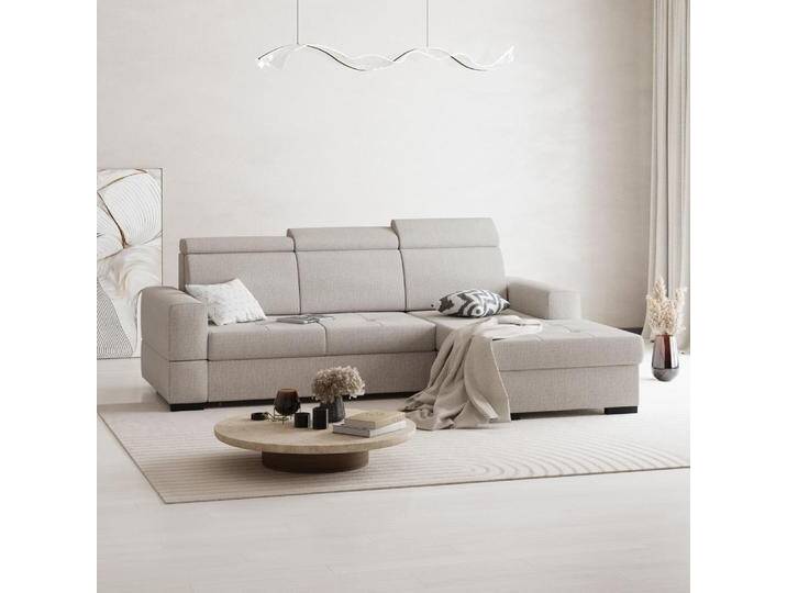 Ecksofa mit Schlaffunktion ALEX MINI Voss 28, Rechts L von Voss-Möbel