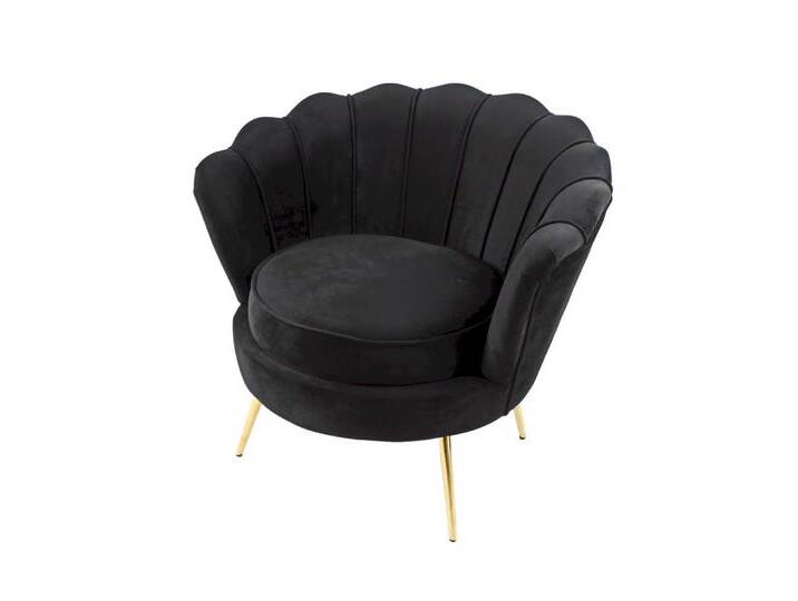 VOSS Design »Audrey« Samt Sessel schwarz schwarz VOSS Design »Audrey« Samt Sessel schwarz schwarz von Voss-Möbel