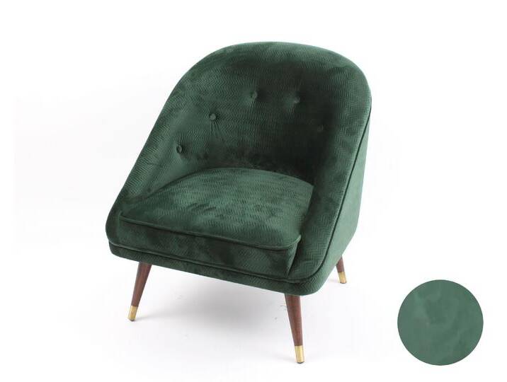 VOSS Design »Devon« Samtsessel grün 70x69x80 cm VOSS Design »Devon« Samtsessel grün 70x69x80 cm von Voss-Möbel