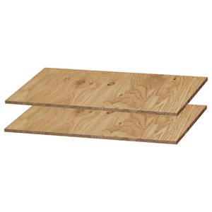 home24 Einlegeböden 2er-Set 55cm Braun von home24