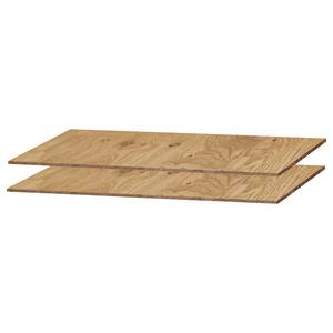 home24 Einlegeböden 2er-Set 80cm Braun von home24