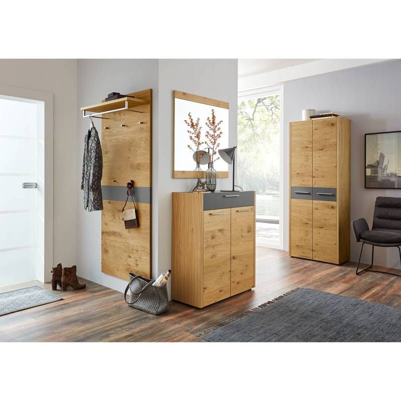 home24 Kommode II 86 x 103 x 37cm Braun/Grau von home24