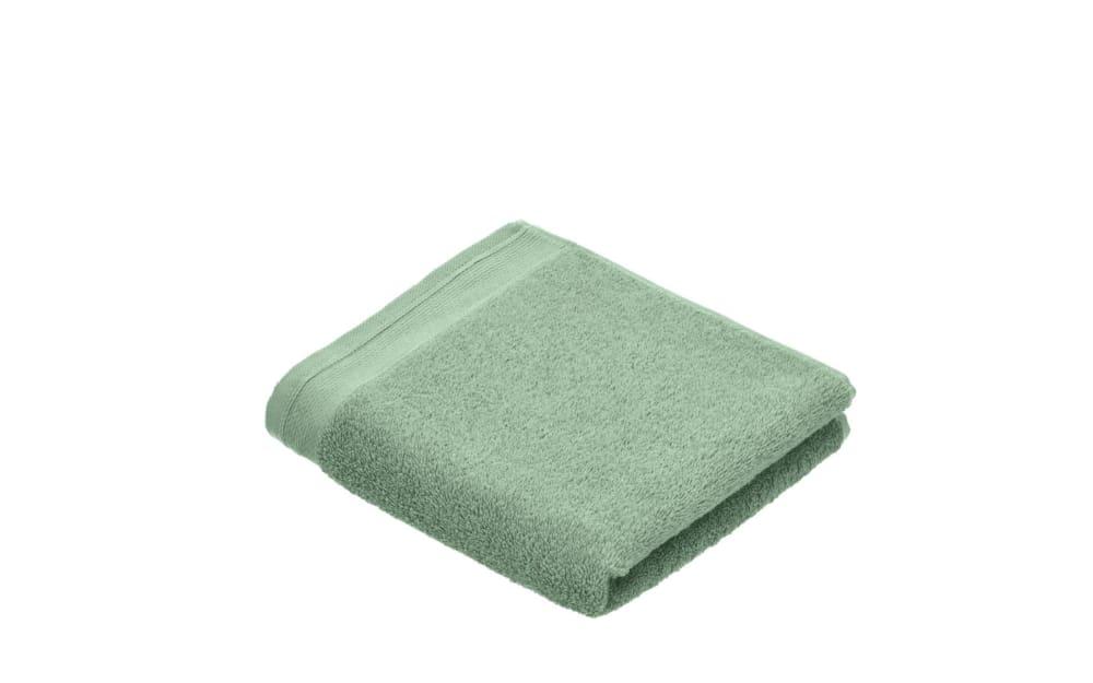 Handtuch College Season soft, green, 50 cm x 100 cm von Vossen