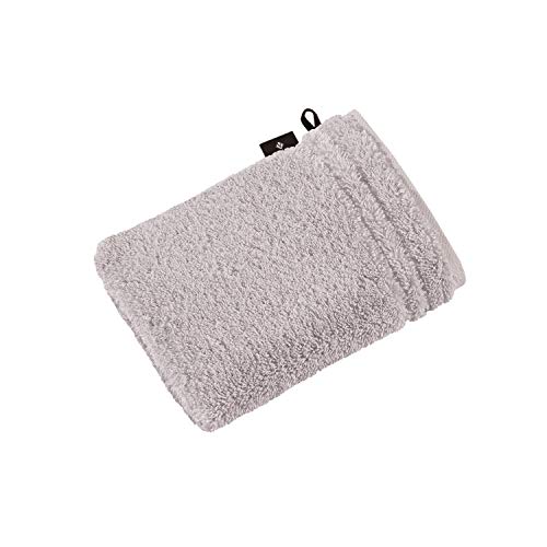 Vossen Vienna Style Supersoft Waschhandschuh 22 x 16 cm Light Grey von Vossen