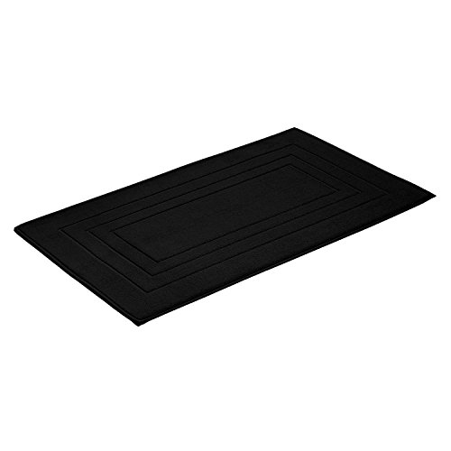 Vossen 1149410790 Feeling - Badeteppich, 67 x 120 cm, schwarz von Vossen