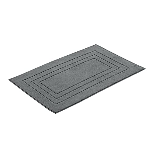 Vossen Badeteppich Feeling Graphit 60 x 100 cm von Vossen