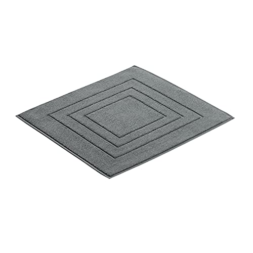 Vossen Badeteppich Feeling Graphit 60 x 60 cm von Vossen