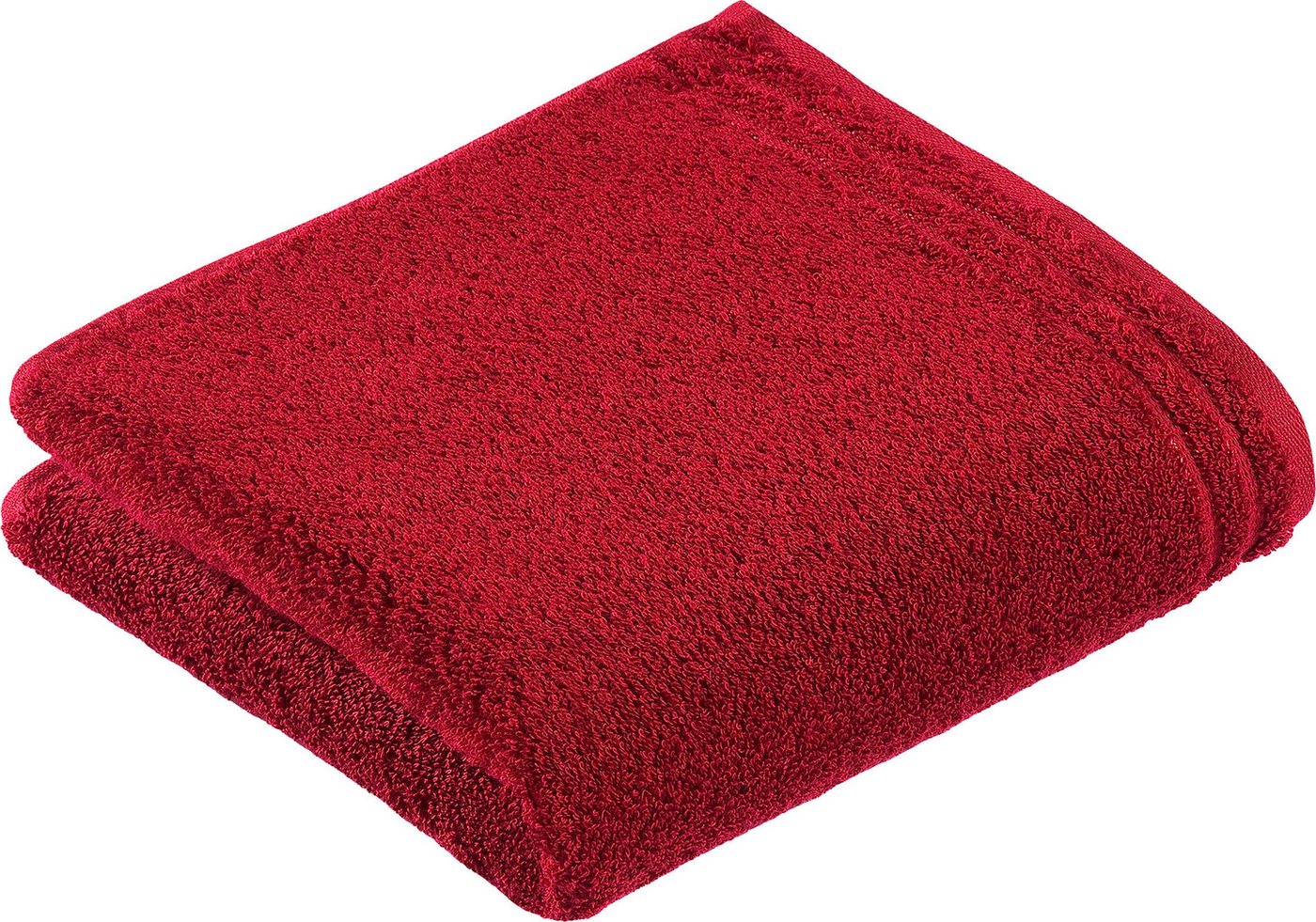 Vossen Badetuch Calypso Feeling, Walkfrottee (2-St), mit schmaler Bordüre, aus 100% hochwerter Baumwolle, Vegan, einfarbig von Vossen