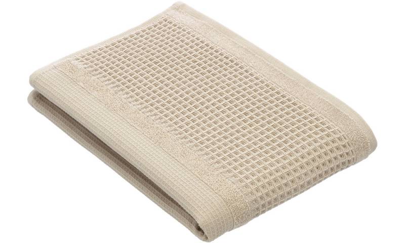 Vossen Badetuch Senses, Waffelpiqué (1-St), leichte Waffelstruktur von Vossen