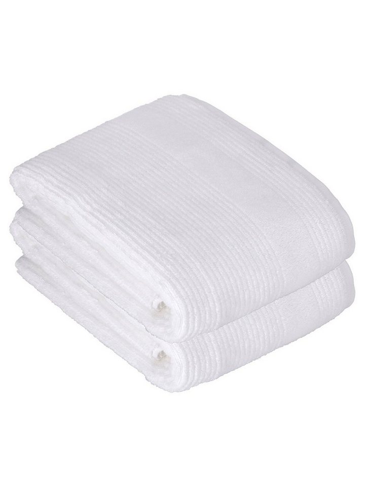 Vossen Badetücher 2er Pack Badetuch 100 x 150 cm Tomorrow, Frottier (Spar-Set, 2-St), Vegan von Vossen