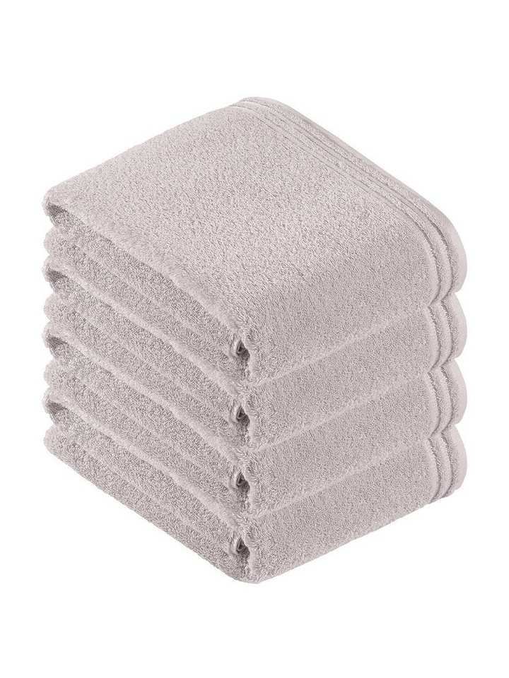 Vossen Badetücher 4er Pack Badetuch 100 x 150 cm Calypso feeling, Frottier (Spar-Set, 4-St), Vegan von Vossen