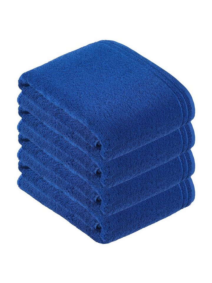 Vossen Badetücher 4er Pack Badetuch 100 x 150 cm Calypso feeling, Frottier (Spar-Set, 4-St), Vegan von Vossen