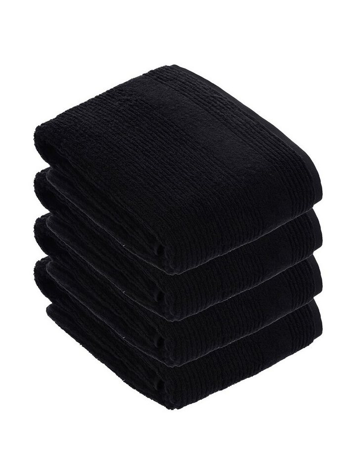 Vossen Badetücher 4er Pack Badetuch 100 x 150 cm Tomorrow, Frottier (Spar-Set, 4-St), Vegan von Vossen
