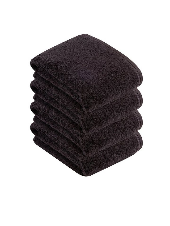 Vossen Badetücher 4er Pack Badetuch 100 x 150 cm Vegan Life, Frottier (Spar-Set, 4-St), Vegan von Vossen