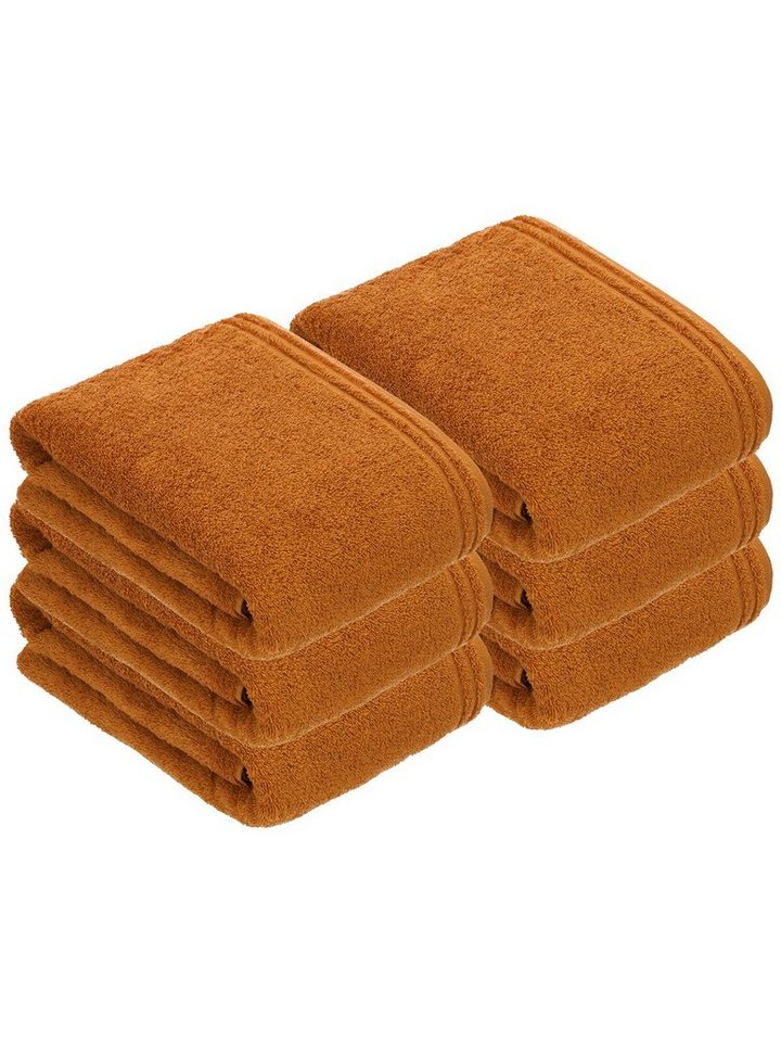Vossen Badetücher 6er Pack Badetuch 100 x 150 cm Calypso feeling, Frottier (Spar-Set, 6-St), Vegan von Vossen
