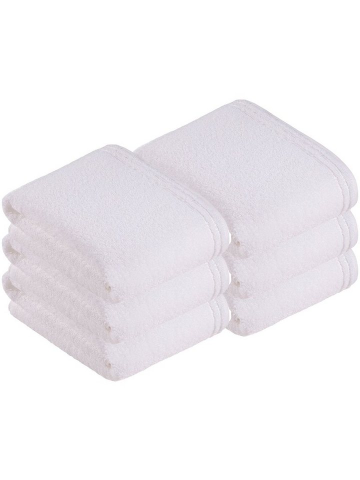 Vossen Badetücher 6er Pack Badetuch 100 x 150 cm Calypso feeling, Frottier (Spar-Set, 6-St), Vegan von Vossen