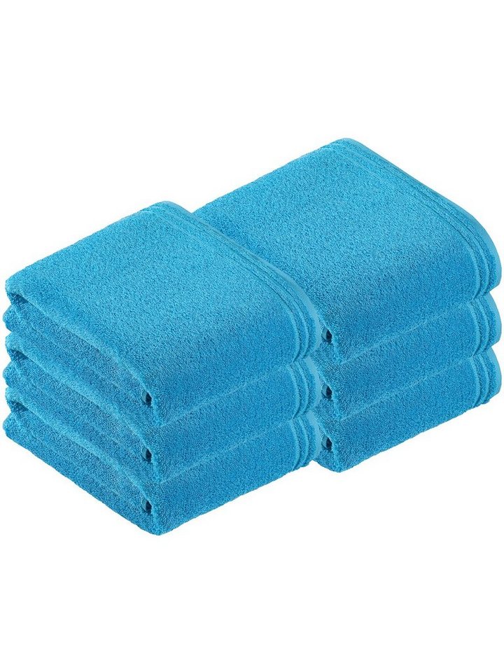 Vossen Badetücher 6er Pack Badetuch 100 x 150 cm Calypso feeling, Frottier (Spar-Set, 6-St), Vegan von Vossen