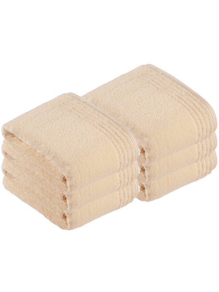 Vossen Badetücher 6er Pack Badetuch 100 x 150 cm Vienna Style Supers, Frottier (Spar-Set, 6-St), Vegan von Vossen