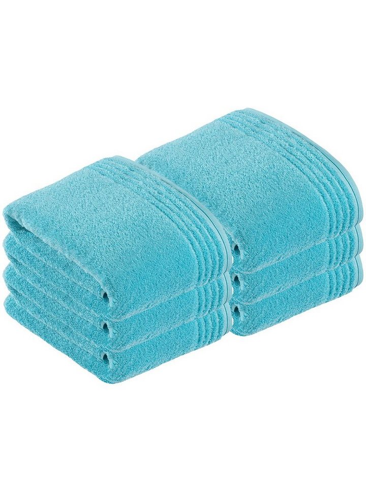 Vossen Badetücher 6er Pack Badetuch 100 x 150 cm Vienna Style Supers, Frottier (Spar-Set, 6-St), Vegan von Vossen