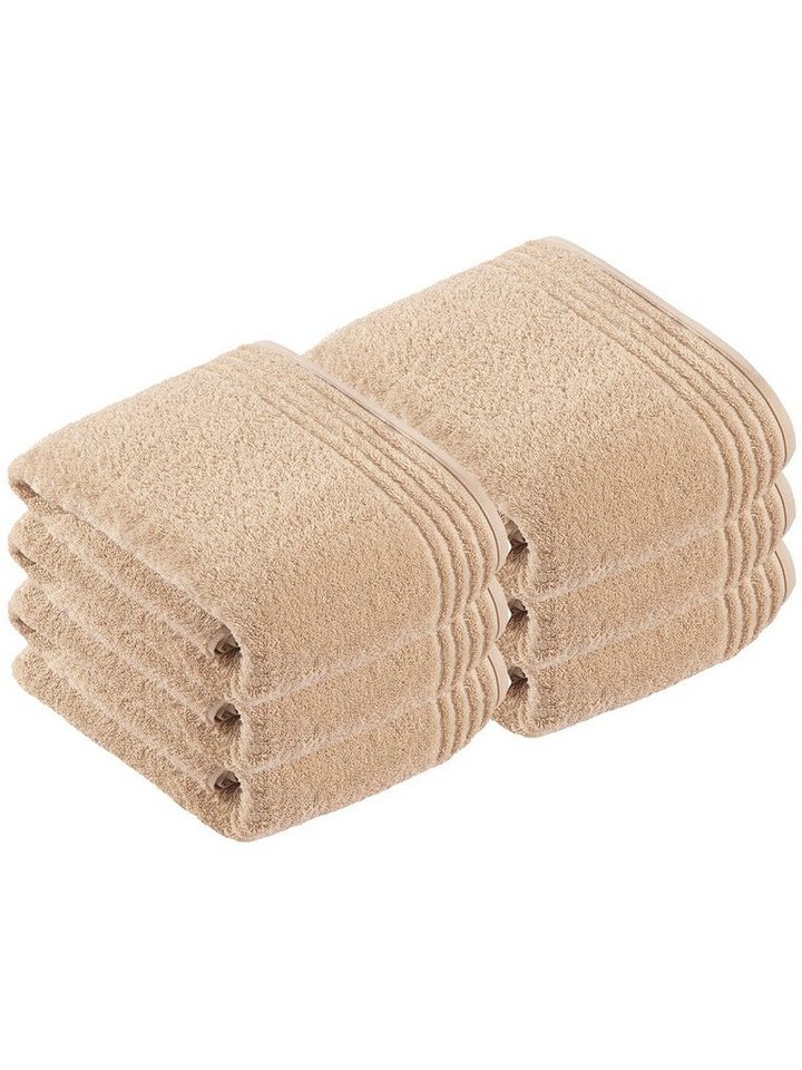 Vossen Badetücher 6er Pack Badetuch 100 x 150 cm Vienna Style Supers, Frottier (Spar-Set, 6-St), Vegan von Vossen
