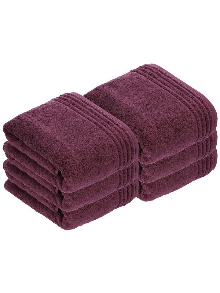 Vossen Badetücher 6er Pack Badetuch 80 x 160 cm Vienna Style Superso, Frottier (Spar-Set, 6-St), Vegan von Vossen