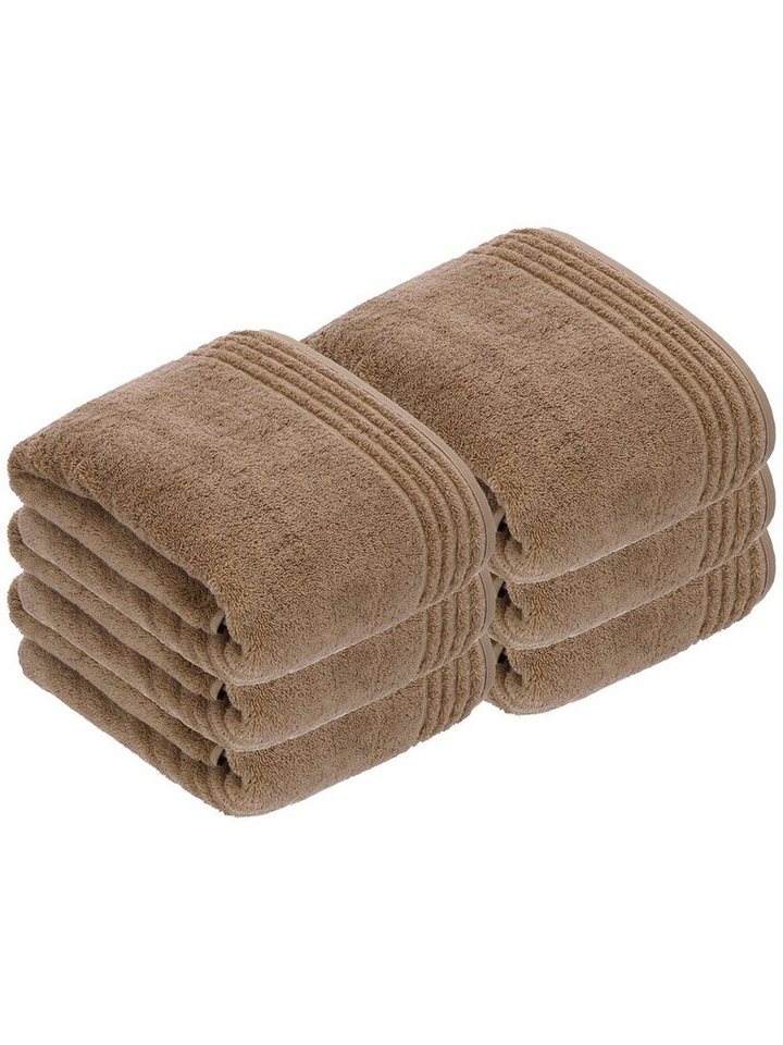 Vossen Badetücher 6er Pack Badetuch 80 x 160 cm Vienna Style Superso, Frottier (Spar-Set, 6-St), Vegan von Vossen