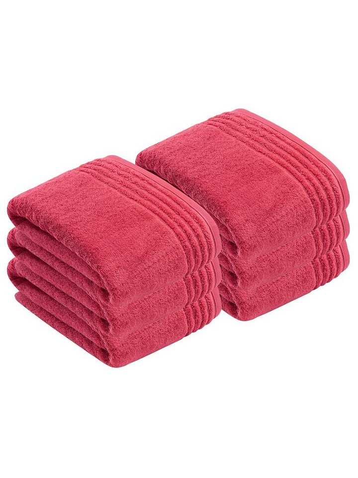 Vossen Badetücher 6er Pack Badetuch 80 x 160 cm Vienna Style Superso, Frottier (Spar-Set, 6-St), Vegan von Vossen