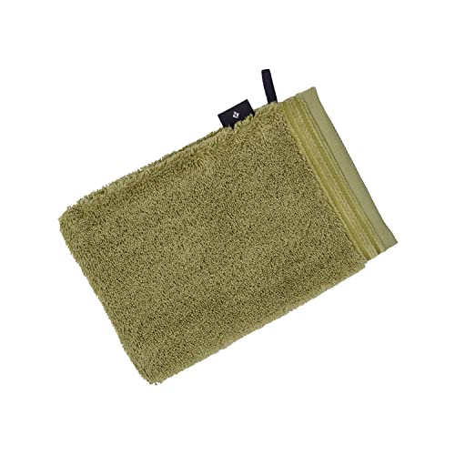 Vossen Belief Waschhandschuh 22 x 16 cm Alpine Green von Vossen