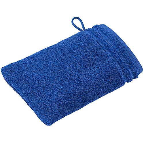 Vossen Calypso Feeling Waschhandschuh 22 x 16 cm Reflex Blue von Vossen