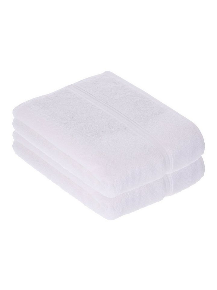 Vossen Duschtücher 2er Pack Duschtuch 67 x 140 cm Belief, Frottier (Spar-Set, 2-St), Vegan von Vossen