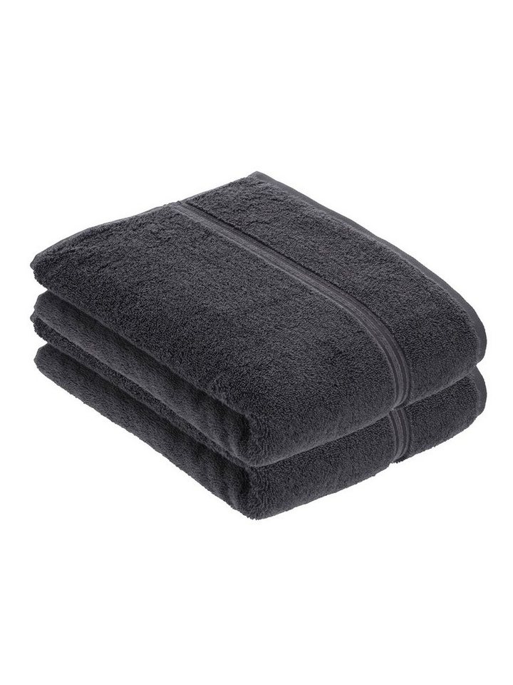 Vossen Duschtücher 2er Pack Duschtuch 67 x 140 cm Belief, Frottier (Spar-Set, 2-St), Vegan von Vossen