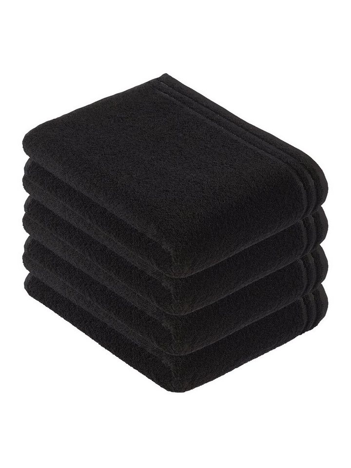 Vossen Duschtücher 4er Pack Duschtuch 67 x 140 cm Calypso feeling, Frottier (Spar-Set, 4-St), Vegan von Vossen