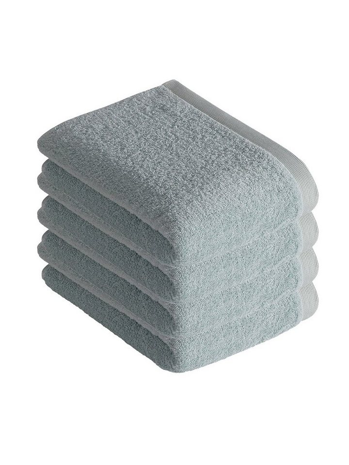 Vossen Duschtücher 4er Pack Duschtuch 67 x 140 cm High Line, Frottier (Spar-Set, 4-St), Vegan von Vossen