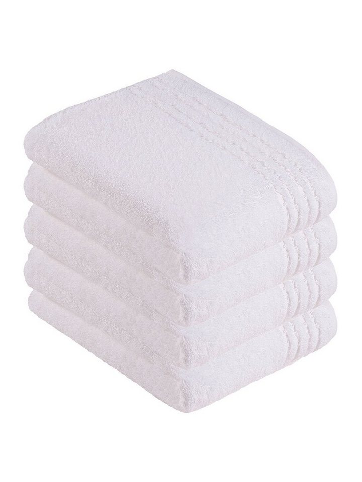 Vossen Duschtücher 4er Pack Duschtuch 67 x 140 cm Vienna Style Supers, Frottier (Spar-Set, 4-St), Vegan von Vossen