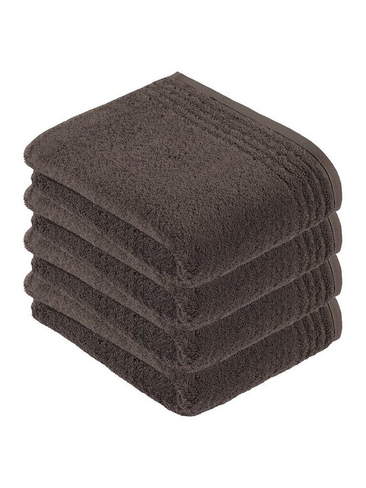 Vossen Duschtücher 4er Pack Duschtuch 67 x 140 cm Vienna Style Supers, Frottier (Spar-Set, 4-St), Vegan von Vossen