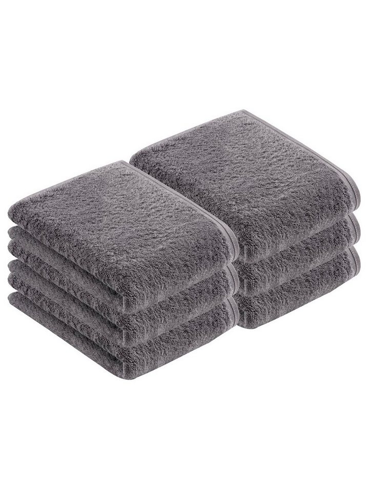 Vossen Duschtücher 6er Pack Duschtuch 67 x 140 cm Vegan Life, Frottier (Spar-Set, 6-St), Vegan von Vossen