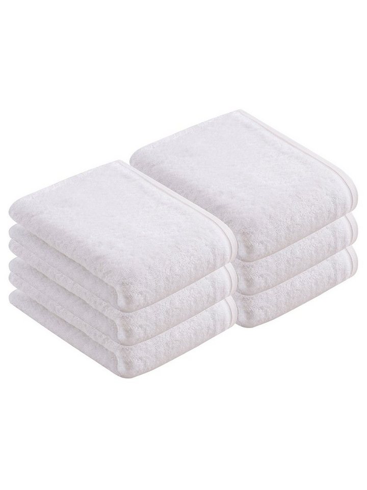 Vossen Duschtücher 6er Pack Duschtuch 67 x 140 cm Vegan Life, Frottier (Spar-Set, 6-St), Vegan von Vossen