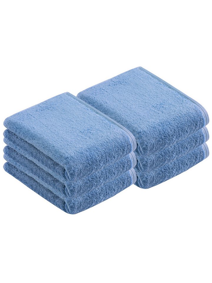 Vossen Duschtücher 6er Pack Duschtuch 67 x 140 cm Vegan Life, Frottier (Spar-Set, 6-St), Vegan von Vossen