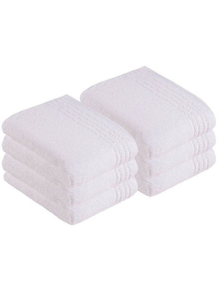 Vossen Duschtücher 6er Pack Duschtuch 67 x 140 cm Vienna Style Supers, Frottier (Spar-Set, 6-St), Vegan von Vossen