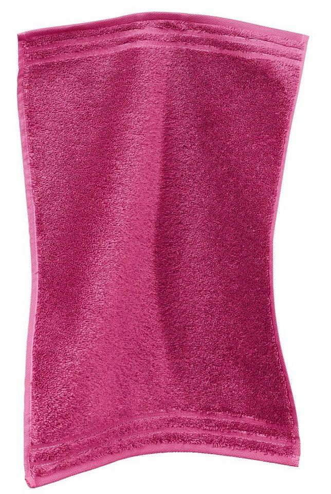 Vossen Gästehandtuch Gästetuch "Calypso Feeling", Frottier, Walk-Frottier Uni von Vossen