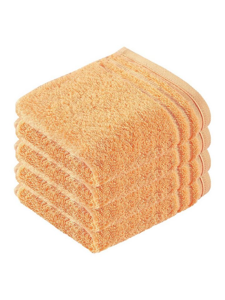 Vossen Gästehandtücher 4er Pack Gästetuch 30 x 50 cm Vienna Style Superso, Frottier (Spar-Set, 4-St), Vegan von Vossen