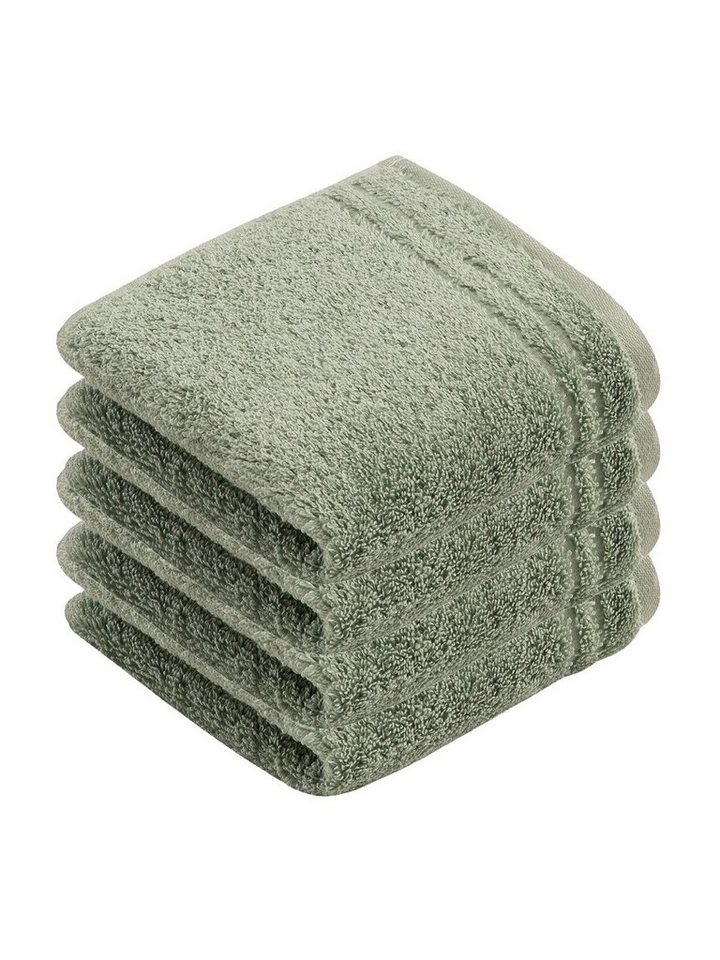 Vossen Gästehandtücher 4er Pack Gästetuch 30 x 50 cm Vienna Style Superso, Frottier (Spar-Set, 4-St), Vegan von Vossen