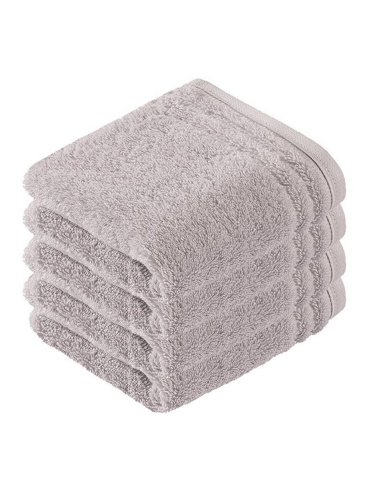 Vossen Gästehandtücher 4er Pack Gästetuch 30 x 50 cm Vienna Style Superso, Frottier (Spar-Set, 4-St), Vegan von Vossen